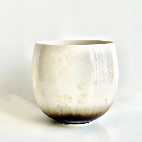 Tasse Daruma - Fleur de Neige (grand modèle) | EMPREINTES Paris - EMPREINTES Paris