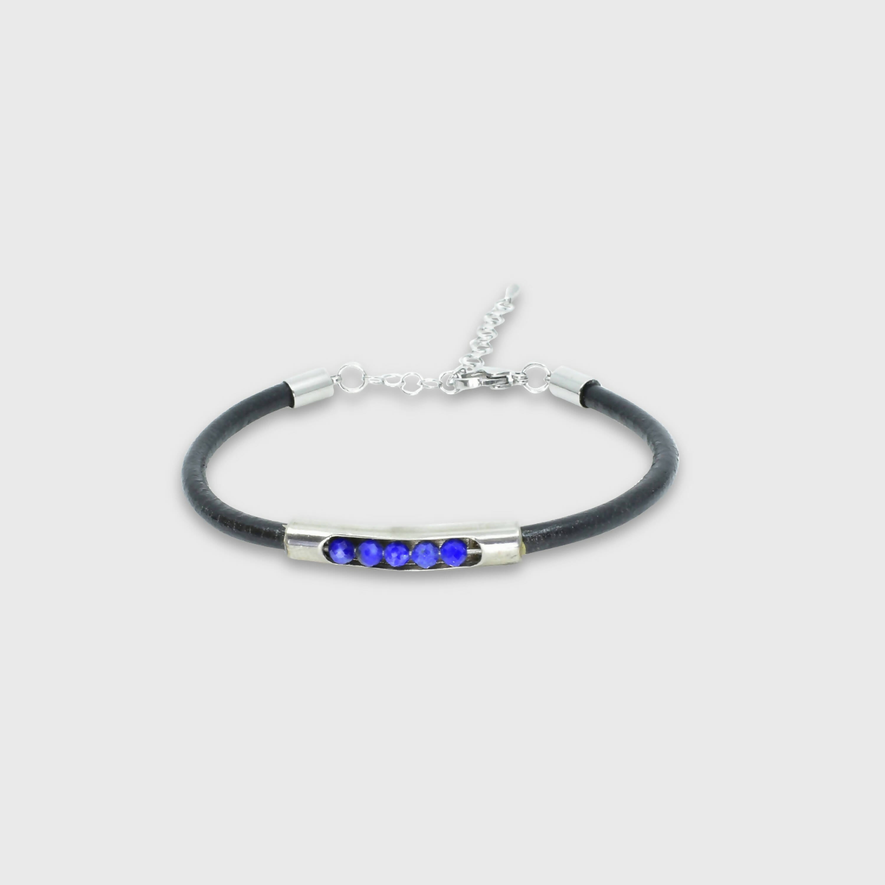 Bracelet en perles de Lapis Lazuli | EMPREINTES Paris