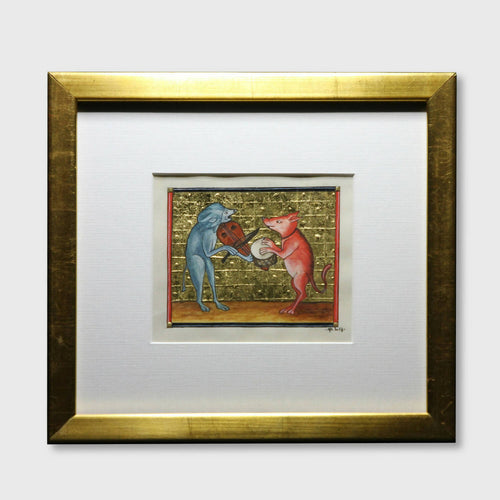 Enluminure les animaux musiciens 3 | EMPREINTES Paris - EMPREINTES Paris