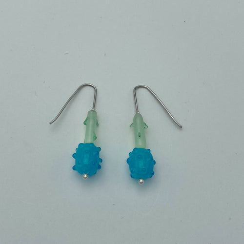 Boucles d'oreilles fruits bleus et tiges | EMPREINTES Paris - EMPREINTES Paris