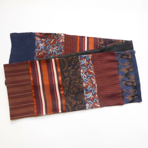 Écharpe intemporelle homme brique | EMPREINTES Paris - EMPREINTES Paris