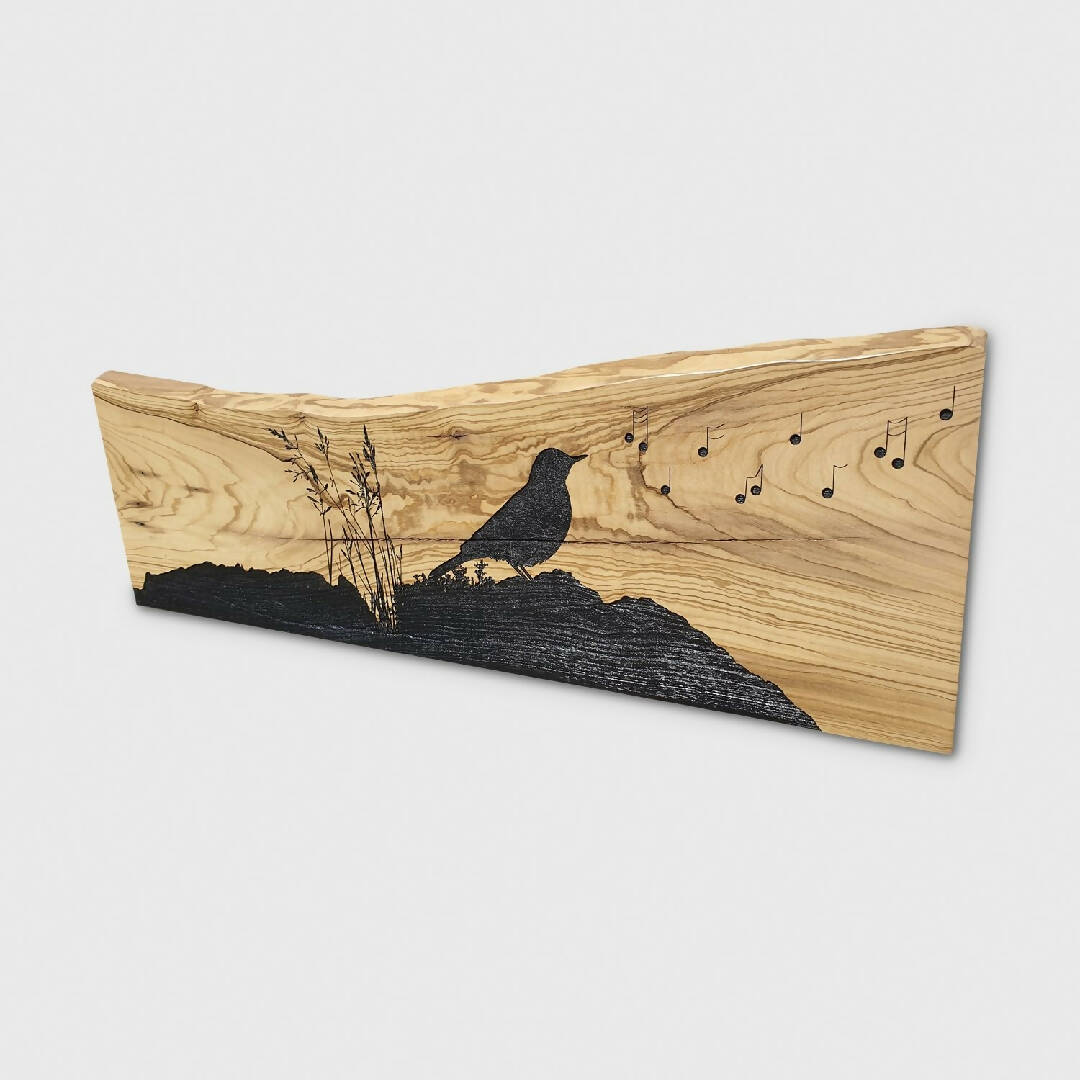 Tableau Traquet motteux | EMPREINTES Paris