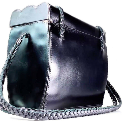 Sac GRAND PARIS noir brodé | EMPREINTES Paris - EMPREINTES Paris