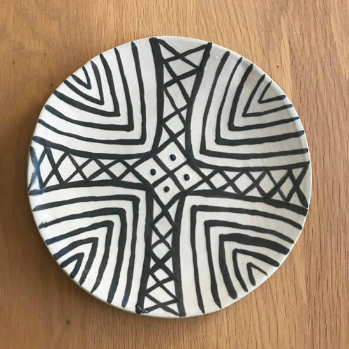 Ensemble de 3 Assiettes Ethnik Black | EMPREINTES Paris - EMPREINTES Paris