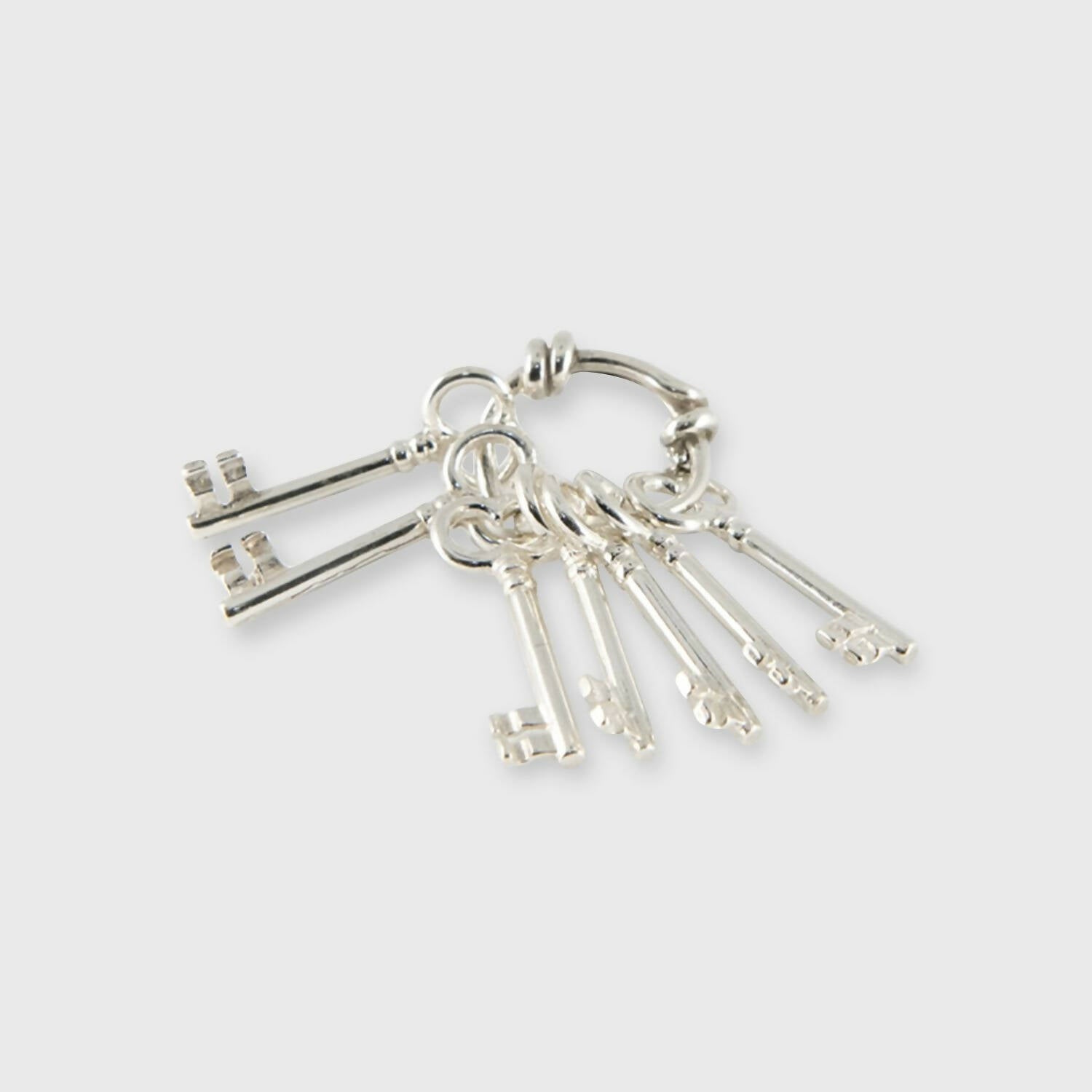 Pendentif 7 clés en argent massif | EMPREINTES Paris
