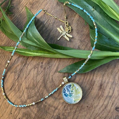 camée, tete femme, antique, reproduction, musée, printemps, pastel, majestueux, bijou symbolique, ethnique, romantique, chic bohème, amoureux, collier pour femme, art déco, art nouveau, idées cadeaux pour elle, saint Valentin, piece unique, tour de cou, pierre semi-precieuse, pate de verre, cristal | EMPREINTES Paris - EMPREINTES Paris