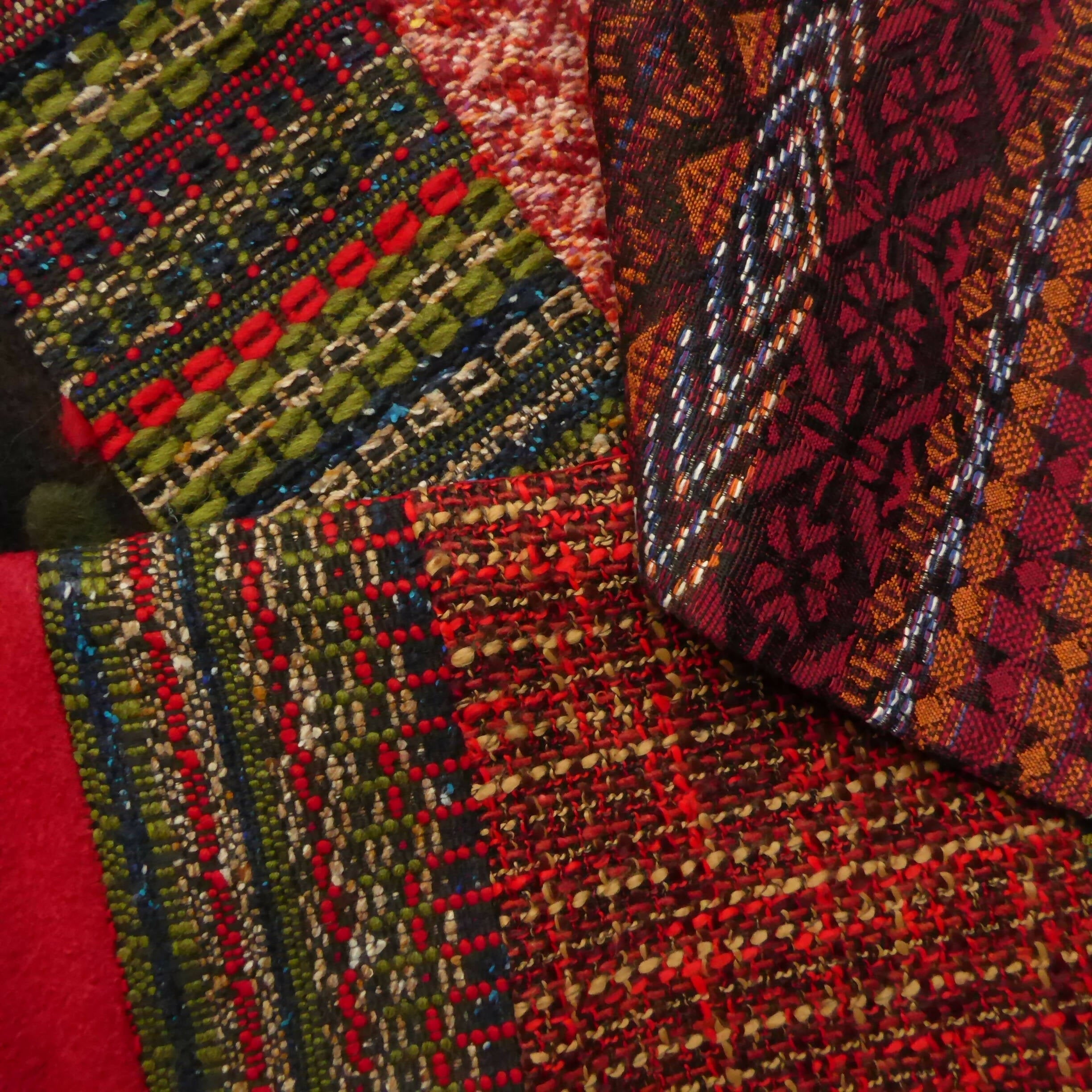 Écharpe hivernale - Rouge | EMPREINTES Paris