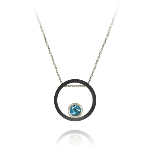 Collier Cercle Carbone | EMPREINTES Paris - EMPREINTES Paris