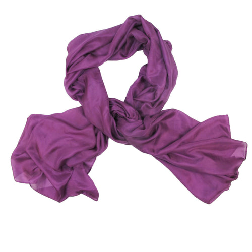 Étole 250 unie améthyste | EMPREINTES Paris - EMPREINTES Paris