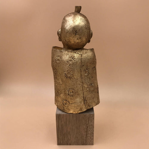 Sculpture APOO doré Petit Moine | EMPREINTES Paris - EMPREINTES Paris