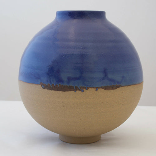 Vase Larme du Ciel en grès brun | EMPREINTES Paris - EMPREINTES Paris