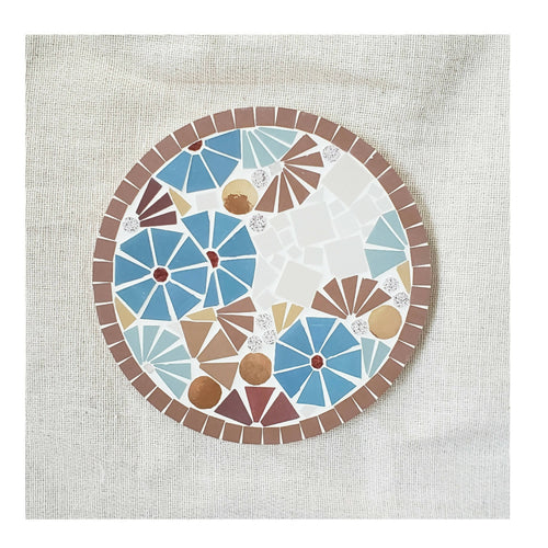 Dessous-de-plat Colette bleuté | EMPREINTES Paris - EMPREINTES Paris