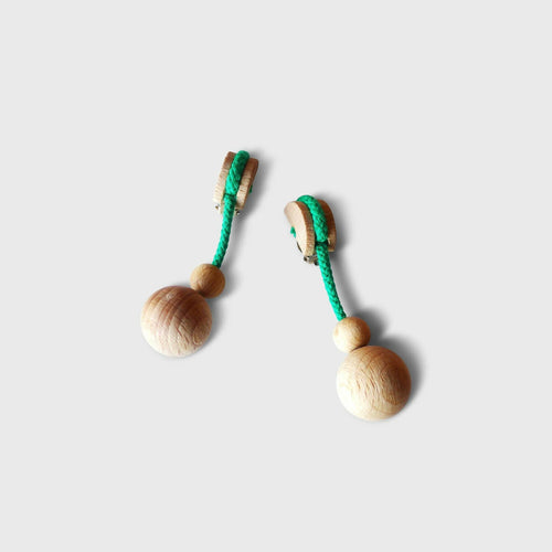 Boucles d'oreilles pendentif FLOTS | EMPREINTES Paris - EMPREINTES Paris