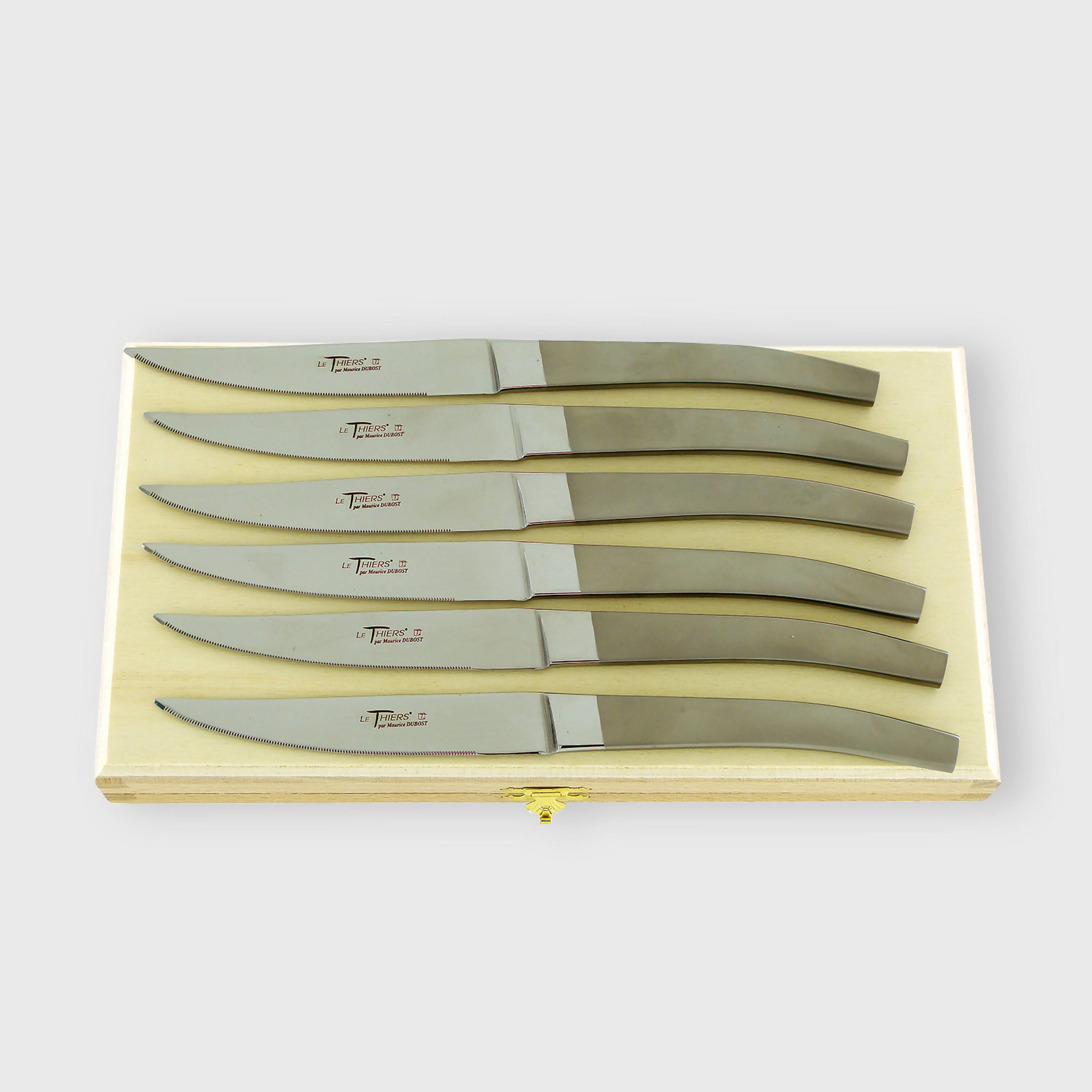 Coffret de couteaux de table Le Thiers Micro-billé | EMPREINTES Paris