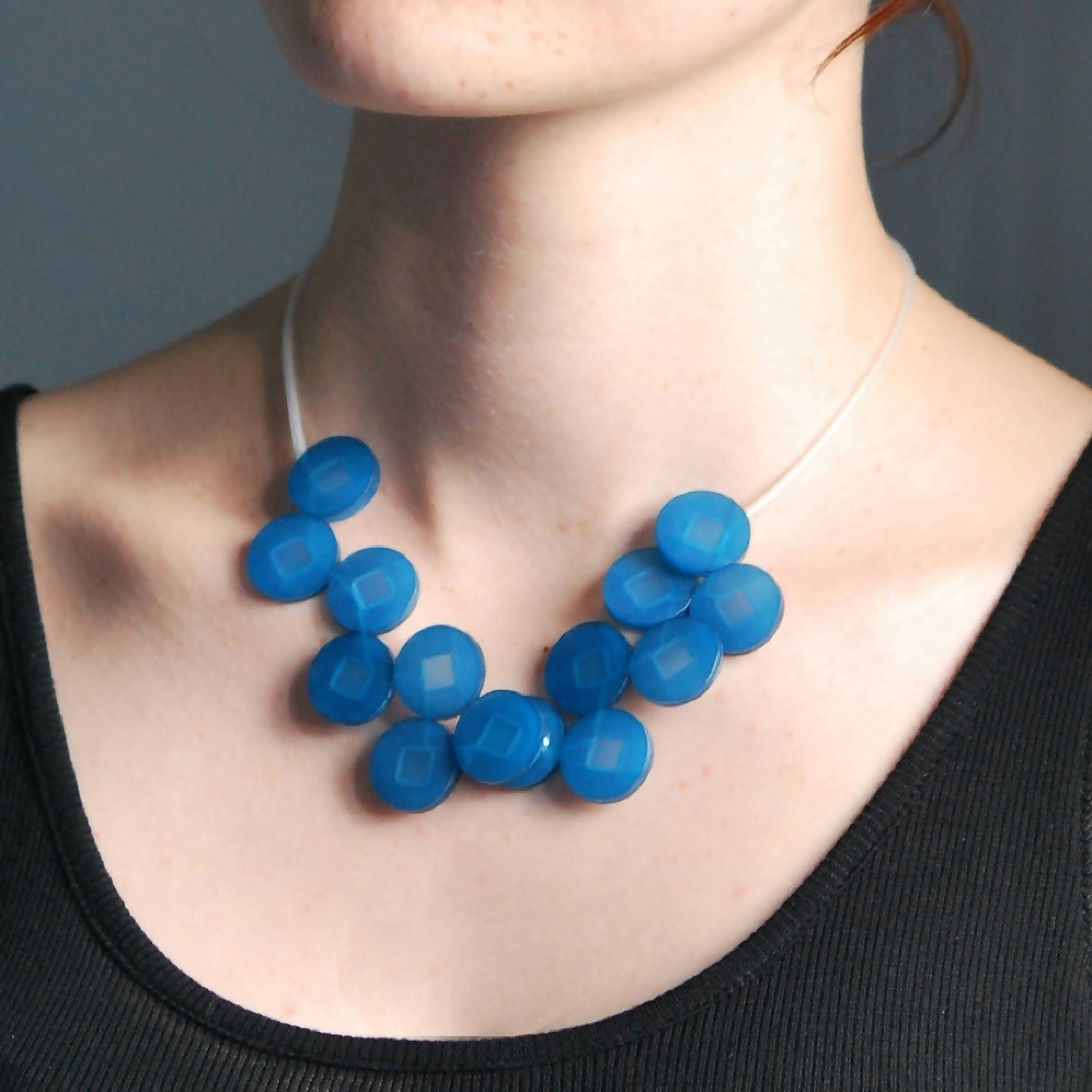 Collier Cabestan bleu turquoise | EMPREINTES Paris | EMPREINTES Paris