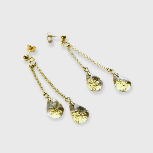 Boucles d'oreilles CARILLON clair et or | EMPREINTES Paris - EMPREINTES Paris