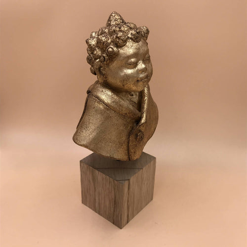 Sculpture APOO doré Little Bouddha | EMPREINTES Paris - EMPREINTES Paris