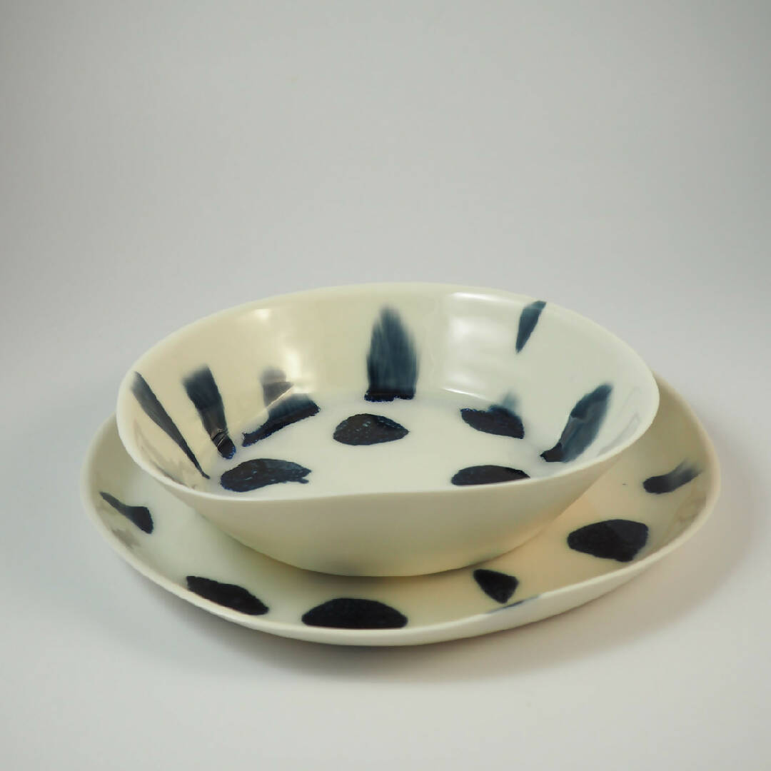 Grande Assiette Dot to Dot 1 | EMPREINTES Paris