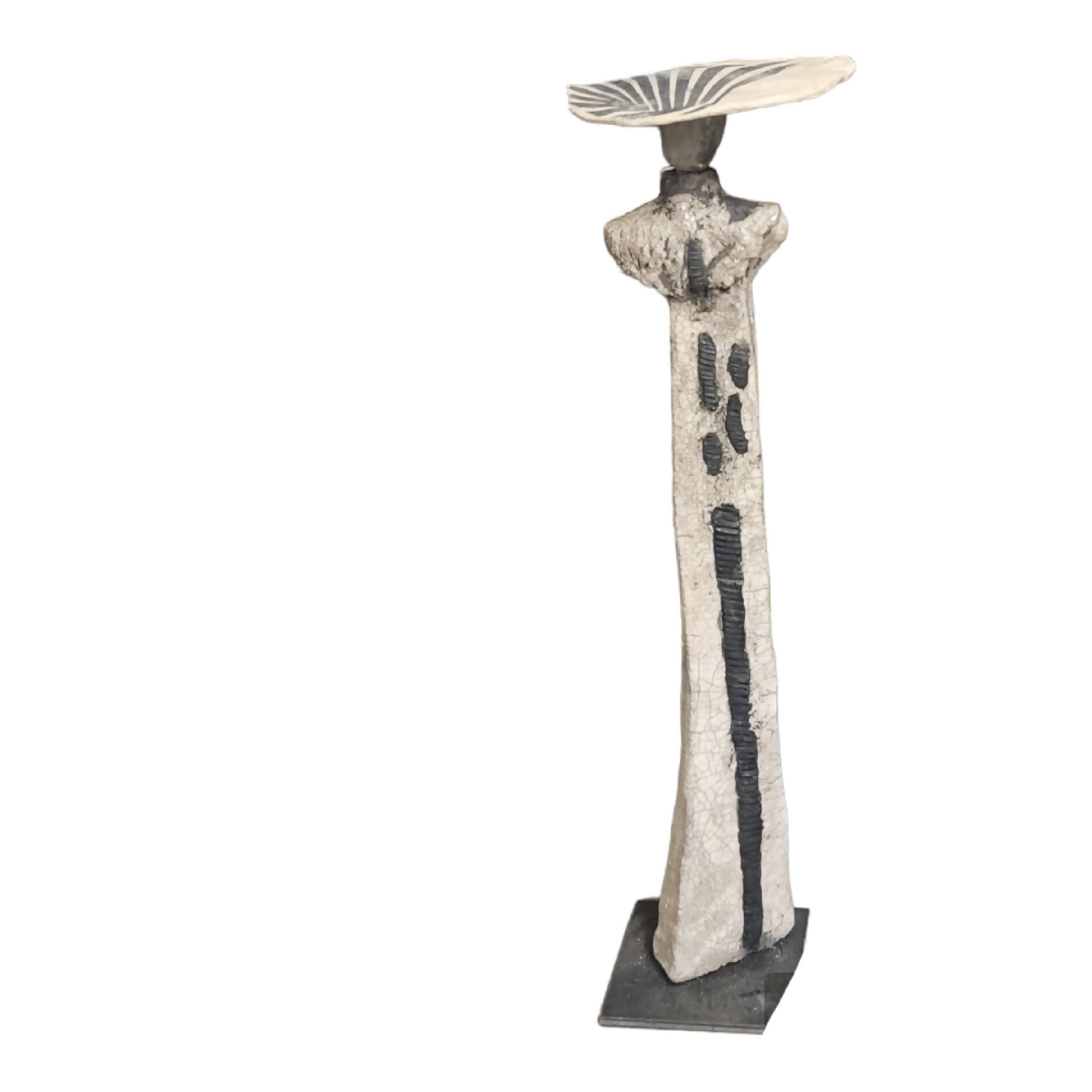 Sculpture raku Warm | EMPREINTES Paris