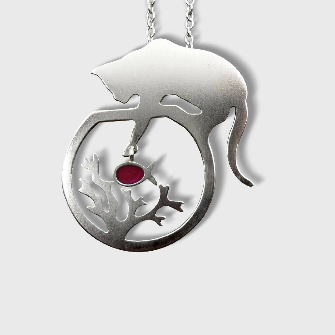 Collier chat/poisson/algues | EMPREINTES Paris