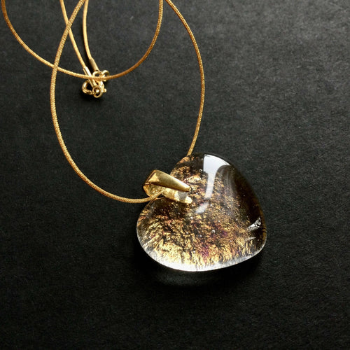 Pendentif COEUR doré | EMPREINTES Paris - EMPREINTES Paris