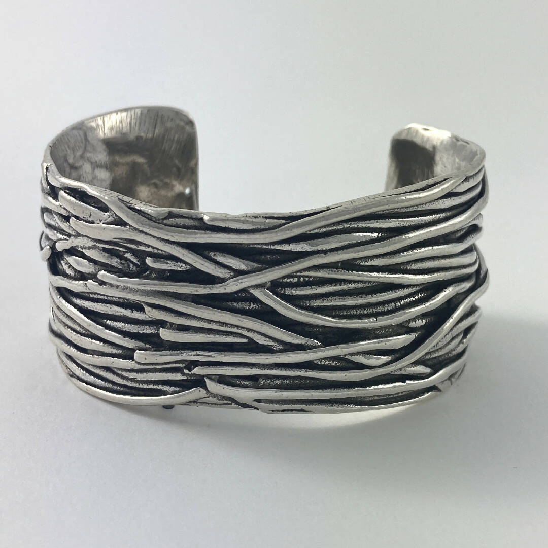 Bracelet en étain argenté | EMPREINTES Paris | EMPREINTES Paris