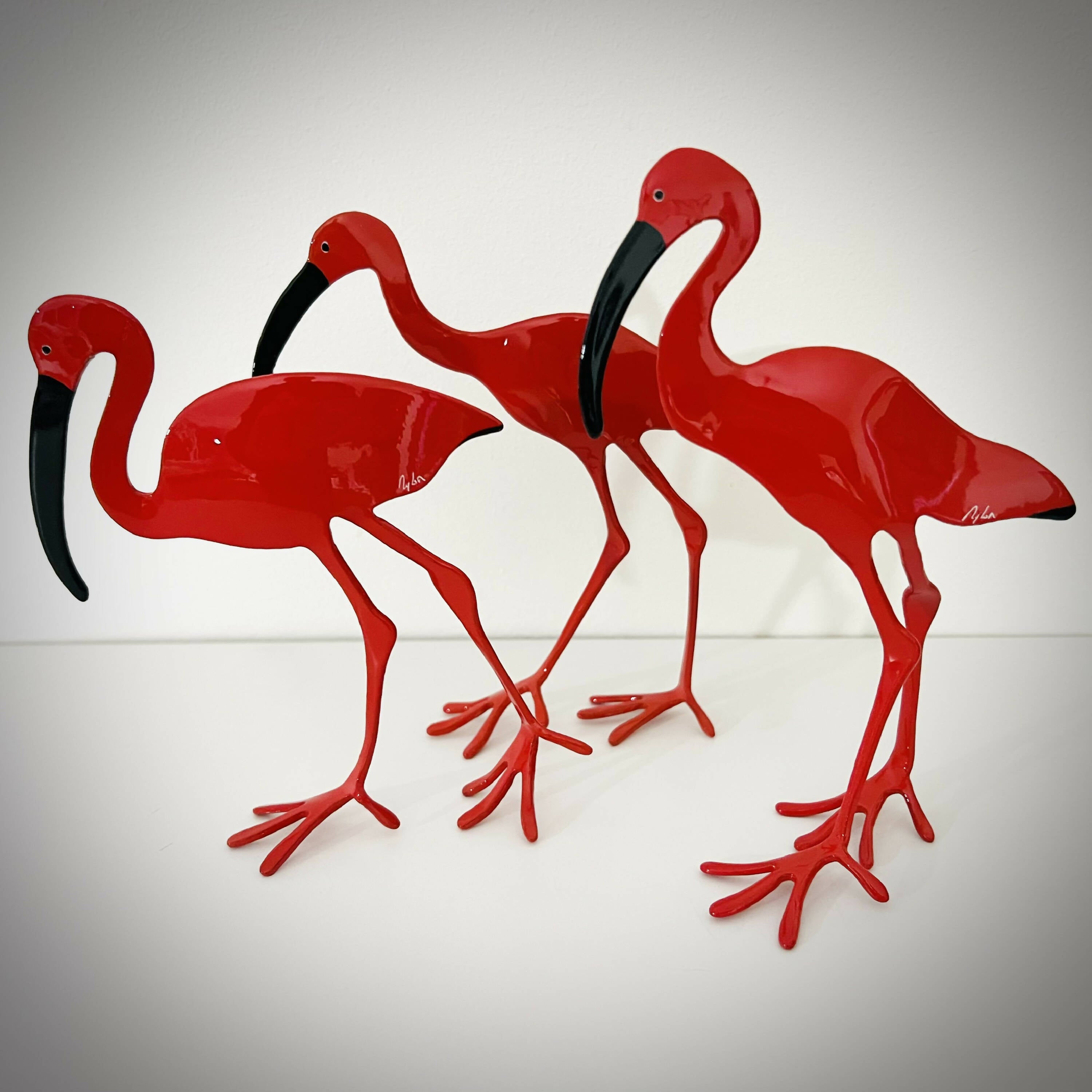 Sculpture Ibis Rouge - Trio | EMPREINTES Paris | EMPREINTES Paris