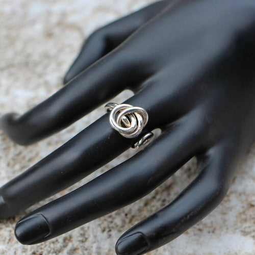 Bague Noeud en argent. | EMPREINTES Paris - EMPREINTES Paris