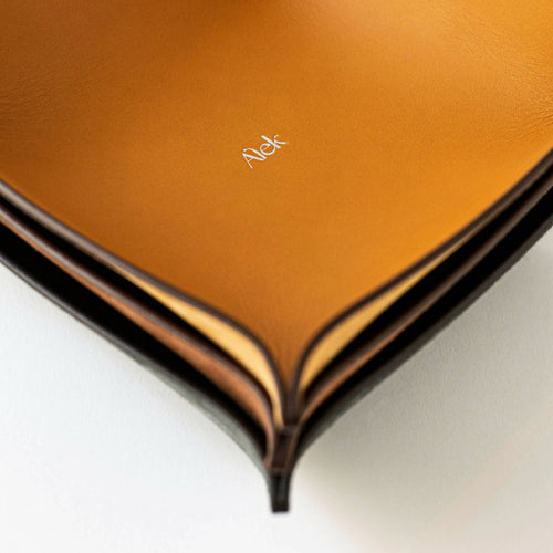 Vide poche en cuir marron clair | EMPREINTES Paris - EMPREINTES Paris