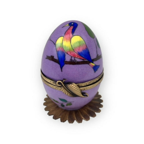 boite_a_musique_violette_decor_oiseau_chardonneret_bleu_et_orange_cadeau_dun_souvenir_precieux | EMPREINTES Paris - EMPREINTES Paris