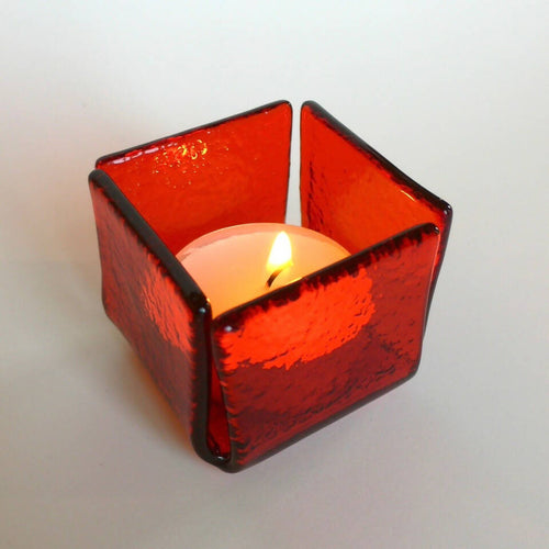 Coffret 4 Bougeoirs GLAÇON couleurs chaudes | EMPREINTES Paris - EMPREINTES Paris