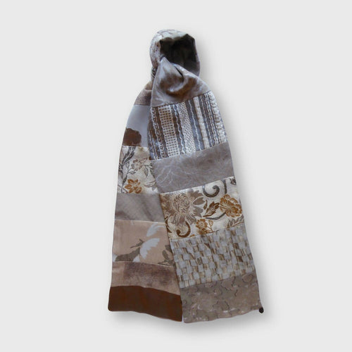 Écharpe bijou -Precieux beige | EMPREINTES Paris - EMPREINTES Paris