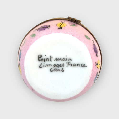 Pomme musicale rose et coccinelle porte bonheur | EMPREINTES Paris - EMPREINTES Paris