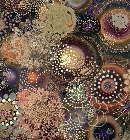 Panneau Décoratif Fleurs de nuit | EMPREINTES Paris