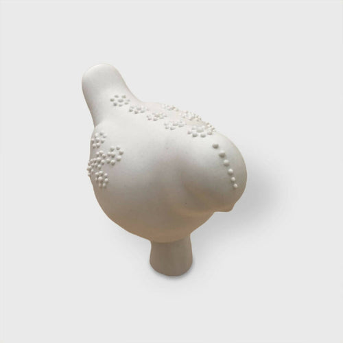 Petit oiseau porcelaine, motif picots | EMPREINTES Paris - EMPREINTES Paris