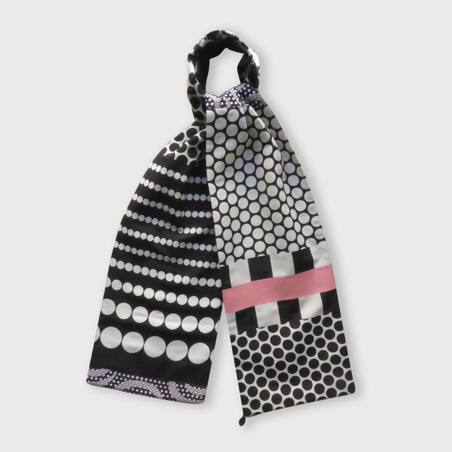 Écharpe graphique-Pink | EMPREINTES Paris