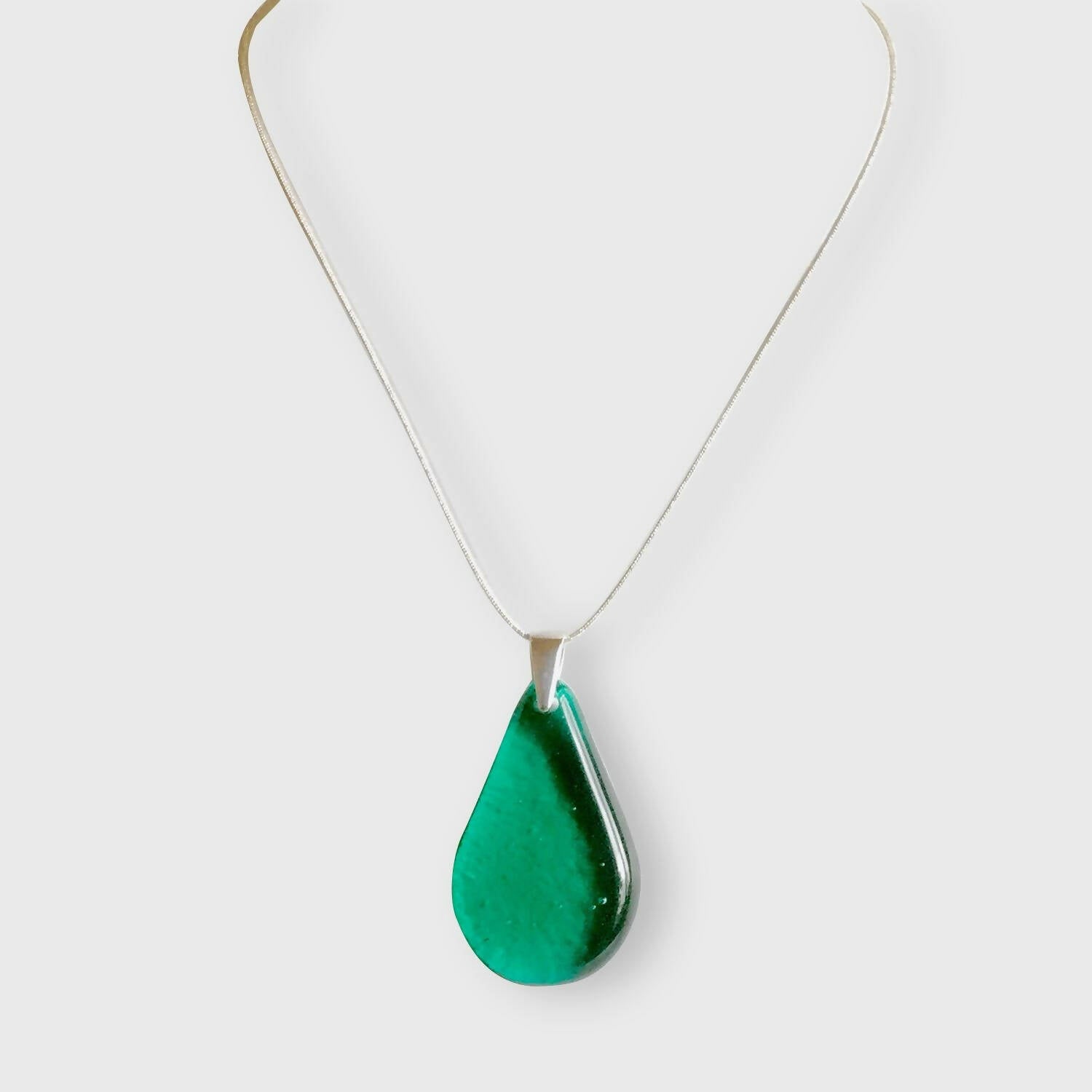 Pendentif GOUTTE émeraude | EMPREINTES Paris