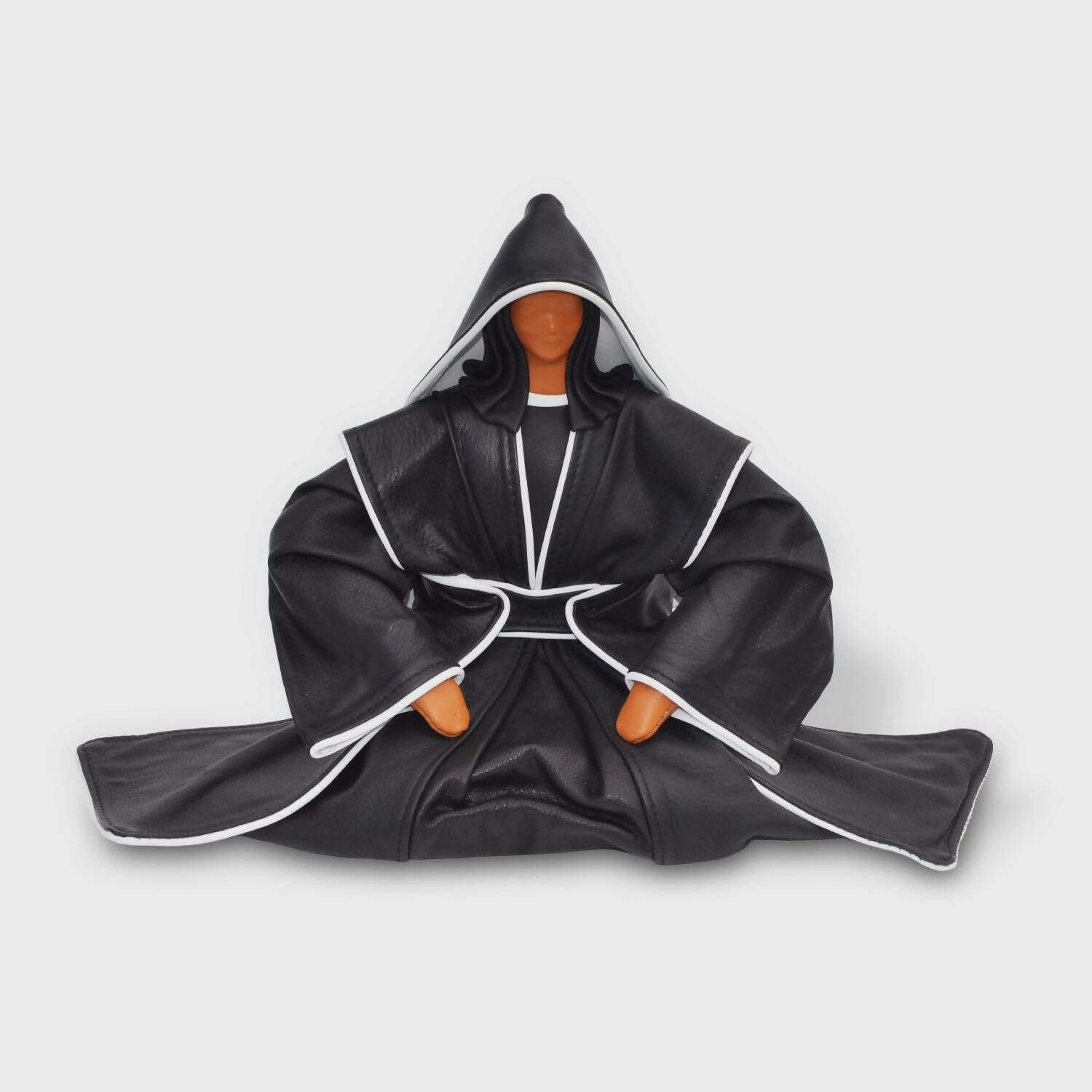 Sculpture Samouraï à genoux noir | EMPREINTES Paris