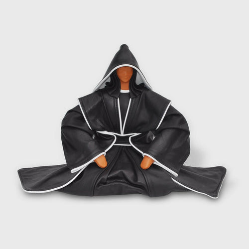 Sculpture Samouraï à genoux noir | EMPREINTES Paris - EMPREINTES Paris