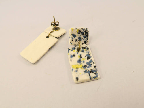 Boucles d'oreilles pendantes Collection Pointillés | EMPREINTES Paris - EMPREINTES Paris