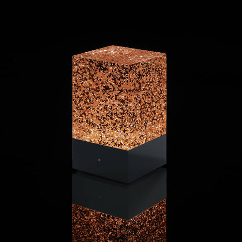 D-cüb Cuivre - socle bois | EMPREINTES Paris - EMPREINTES Paris