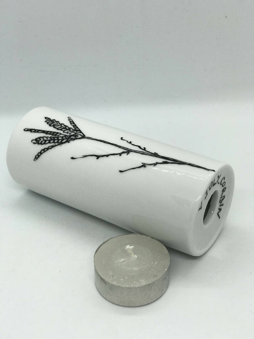 Bougeoir HERBES FOLLES SALICAIRE | EMPREINTES Paris