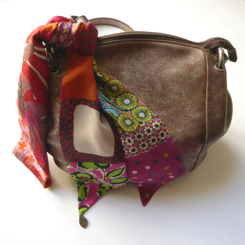 Bandeau soie spring rose | EMPREINTES Paris - EMPREINTES Paris