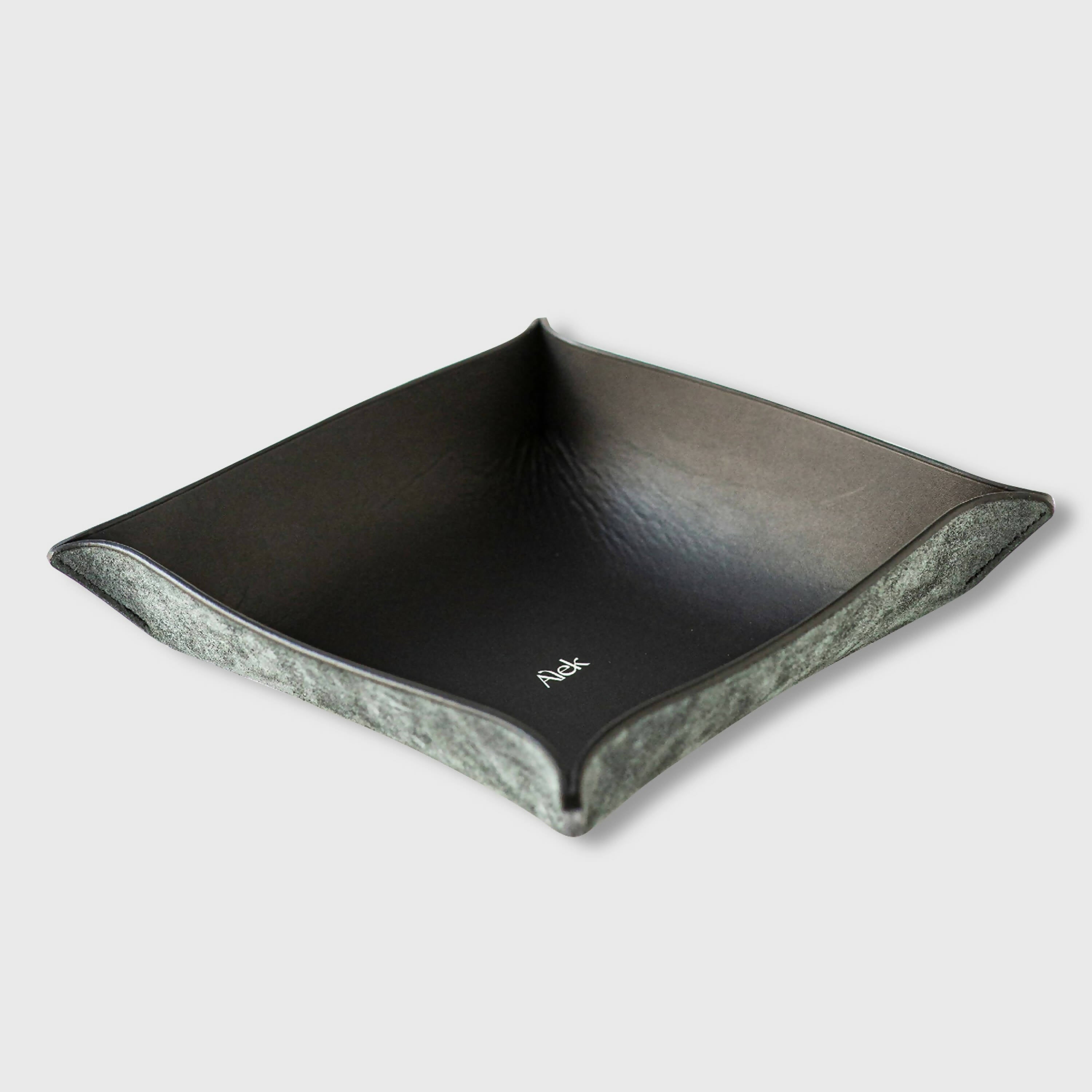 Vide poche en cuir noir | EMPREINTES Paris