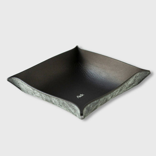 Vide poche en cuir noir | EMPREINTES Paris - EMPREINTES Paris