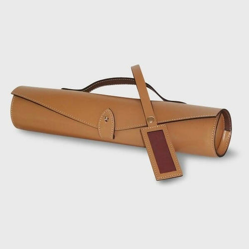 Trousse à feu en cuir camel | EMPREINTES Paris - EMPREINTES Paris