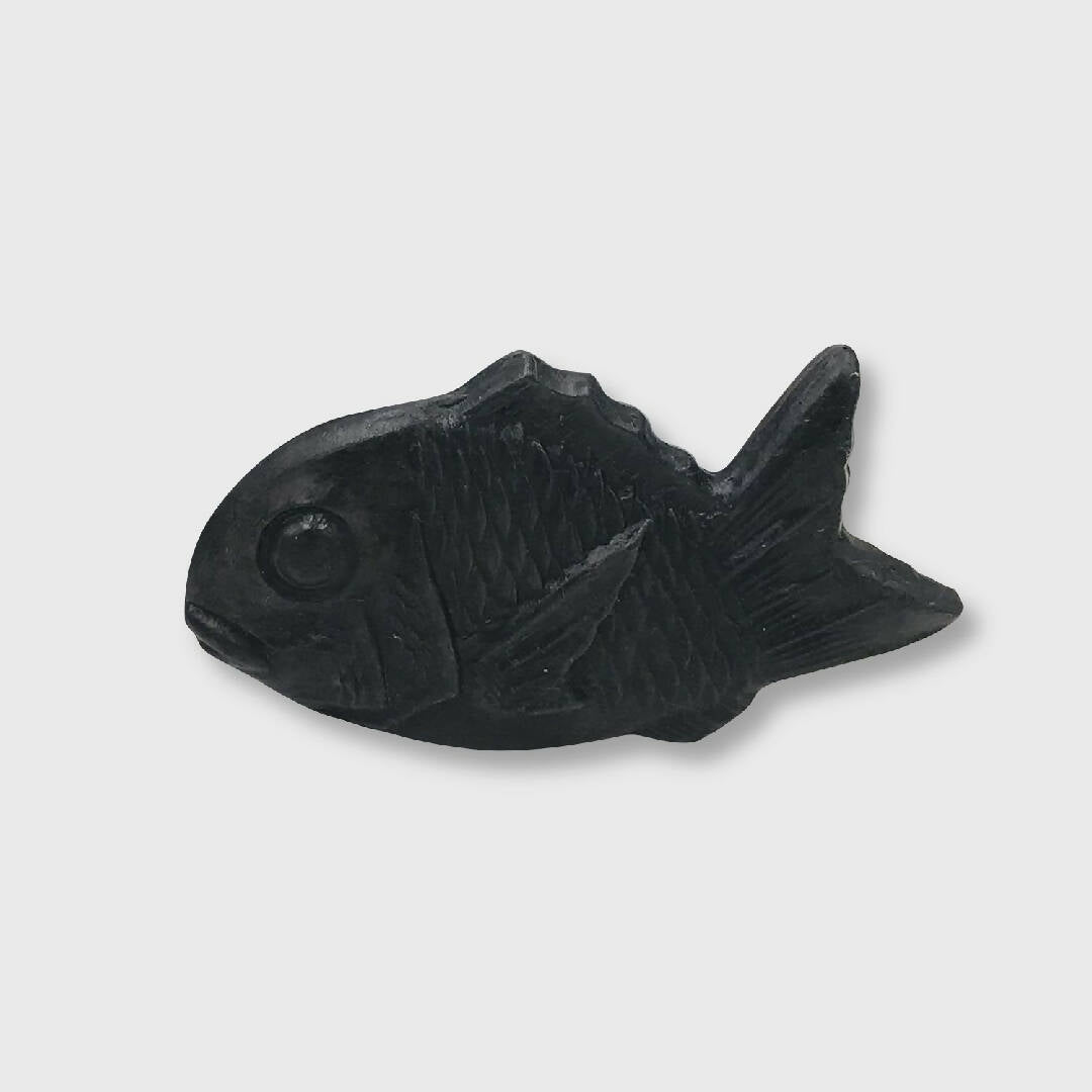 Petit Poisson Noir mural Japonais | EMPREINTES Paris