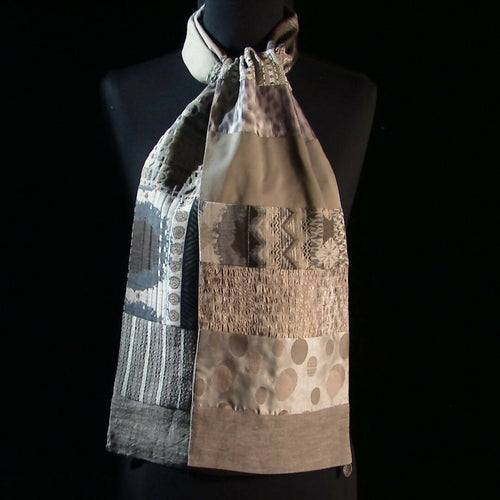 Écharpe intemporelle homme gris | EMPREINTES Paris - EMPREINTES Paris