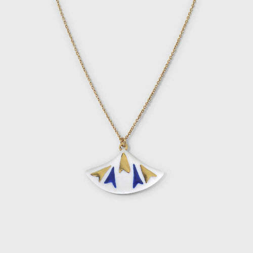 Collier Papyrus GM marine | EMPREINTES Paris - EMPREINTES Paris