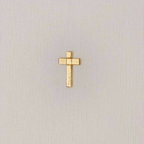 Croix murale dorée à la feuille d'or | EMPREINTES Paris - EMPREINTES Paris